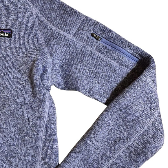 Patagonia Better Sweater‎  1/4 Zip Fleece Pullover purple lilac women’s xs - Picture 2 of 7